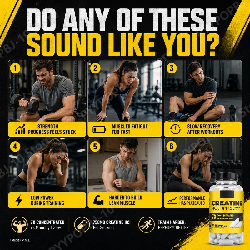 Creatine HCl 750mg 90 Capsules - Nutrition For Fitness 评论和价格