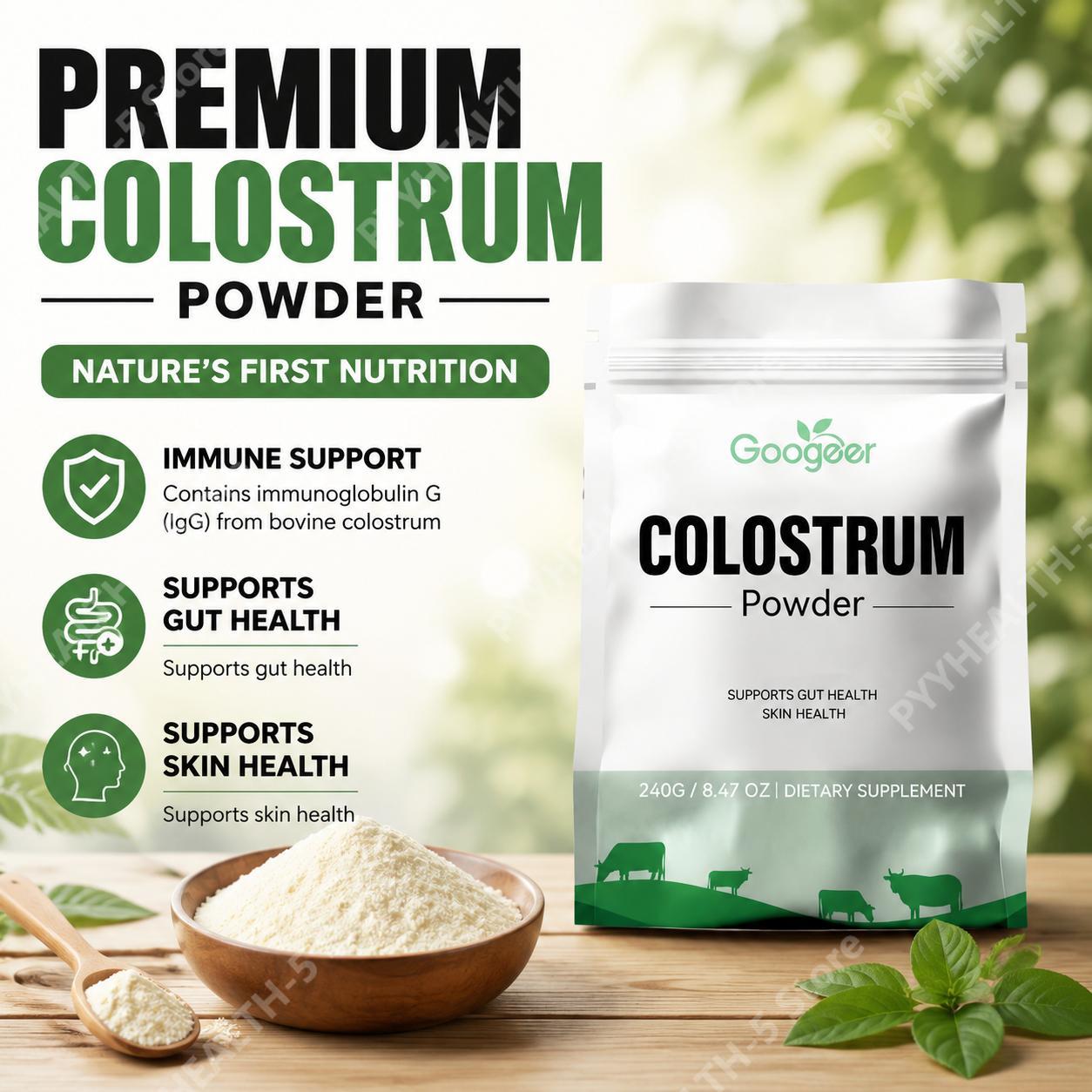 Googeer Colostrum Powder Suppo - Colostrum Bovine Powder 评论和价格