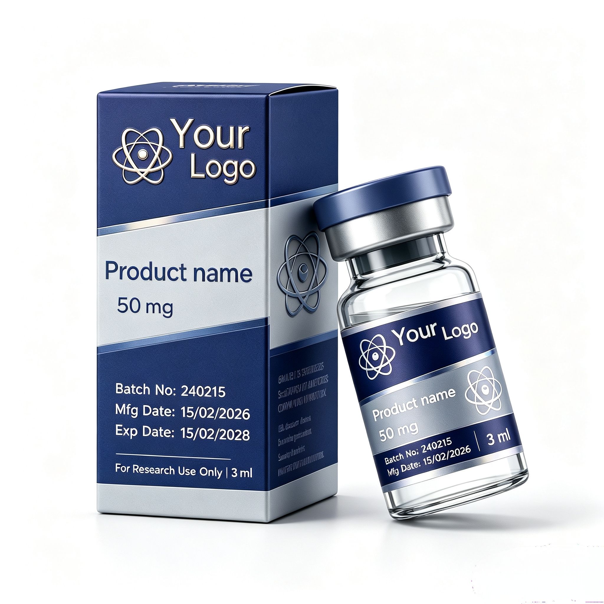 Custom Peptide Vial Waterproof - Nutrition For Fitness 评论和价格