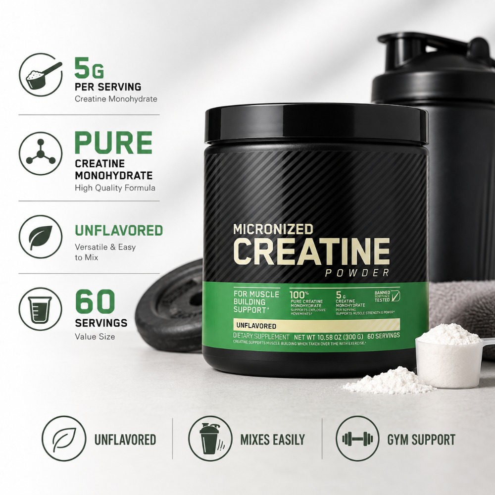 Creatine Monohydrate Powder 30 - Nutrition For Fitness 评论和价格