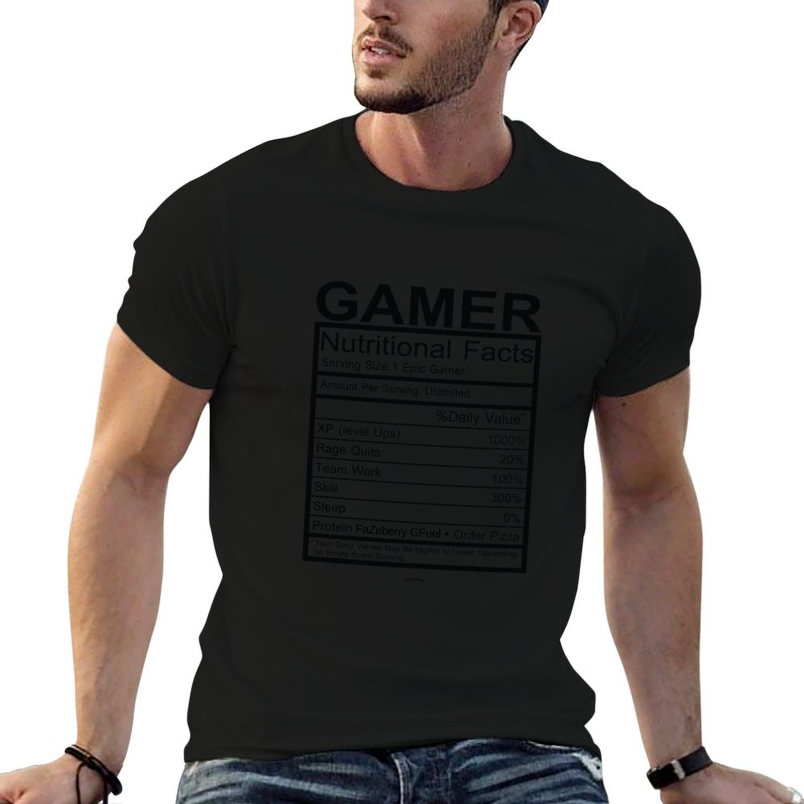 Gamer Nutritional Facts Chart  - Nutrition For Fitness 评论和价格