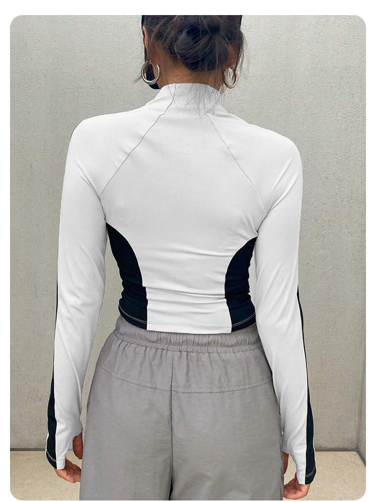 Yoga Clothes Stand Up Collar J - Fitness & Nutrition Lab 评论和价格