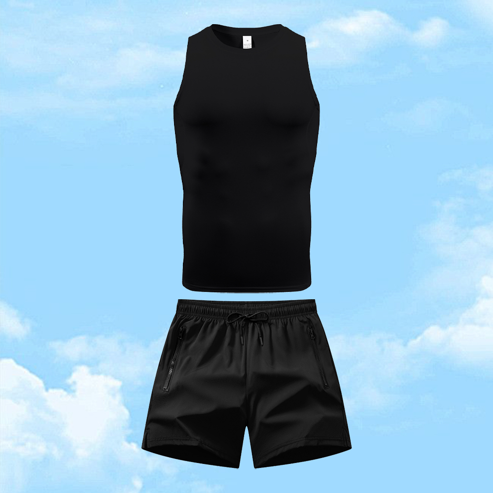 Men's Casual Sportswear Set Qu - Fitness & Nutrition Lab 评论和价格