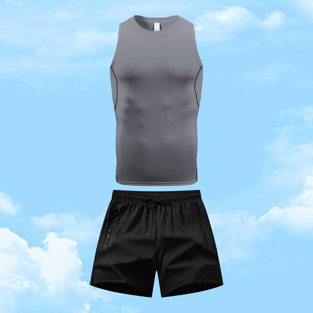 Men's Casual Sportswear Set Qu - Fitness & Nutrition Lab 评论和价格