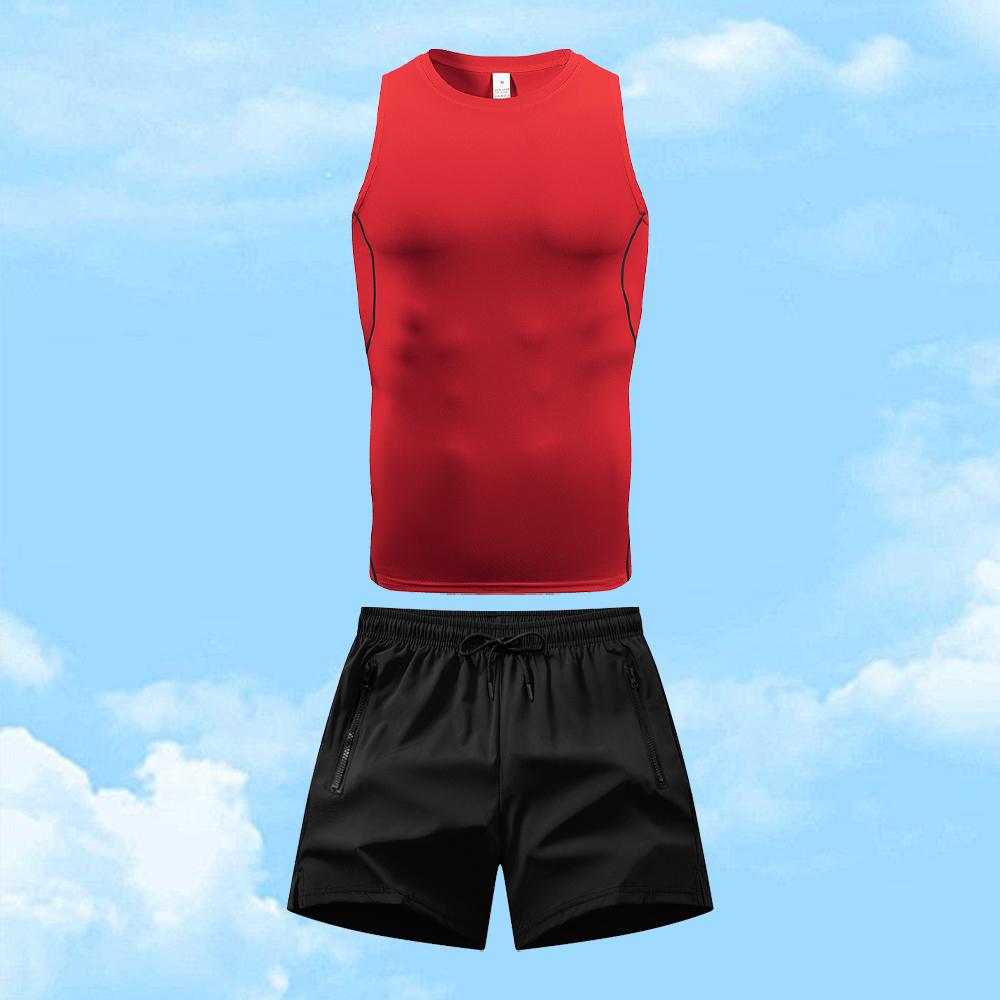 Men's Casual Sportswear Set Qu - Fitness & Nutrition Lab 评论和价格