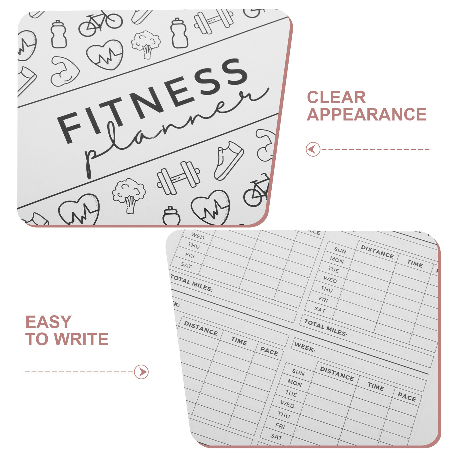 Fitness Planner Fitness Workou - Nutrition For Fitness 评论和价格