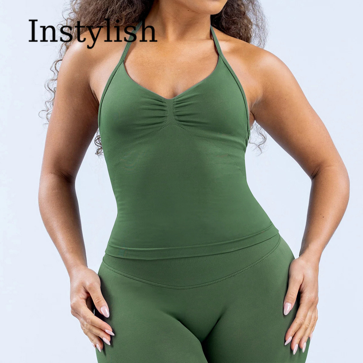 Women Seamless Yoga 2 Piece Se - Fitness & Nutrition Lab 评论和价格