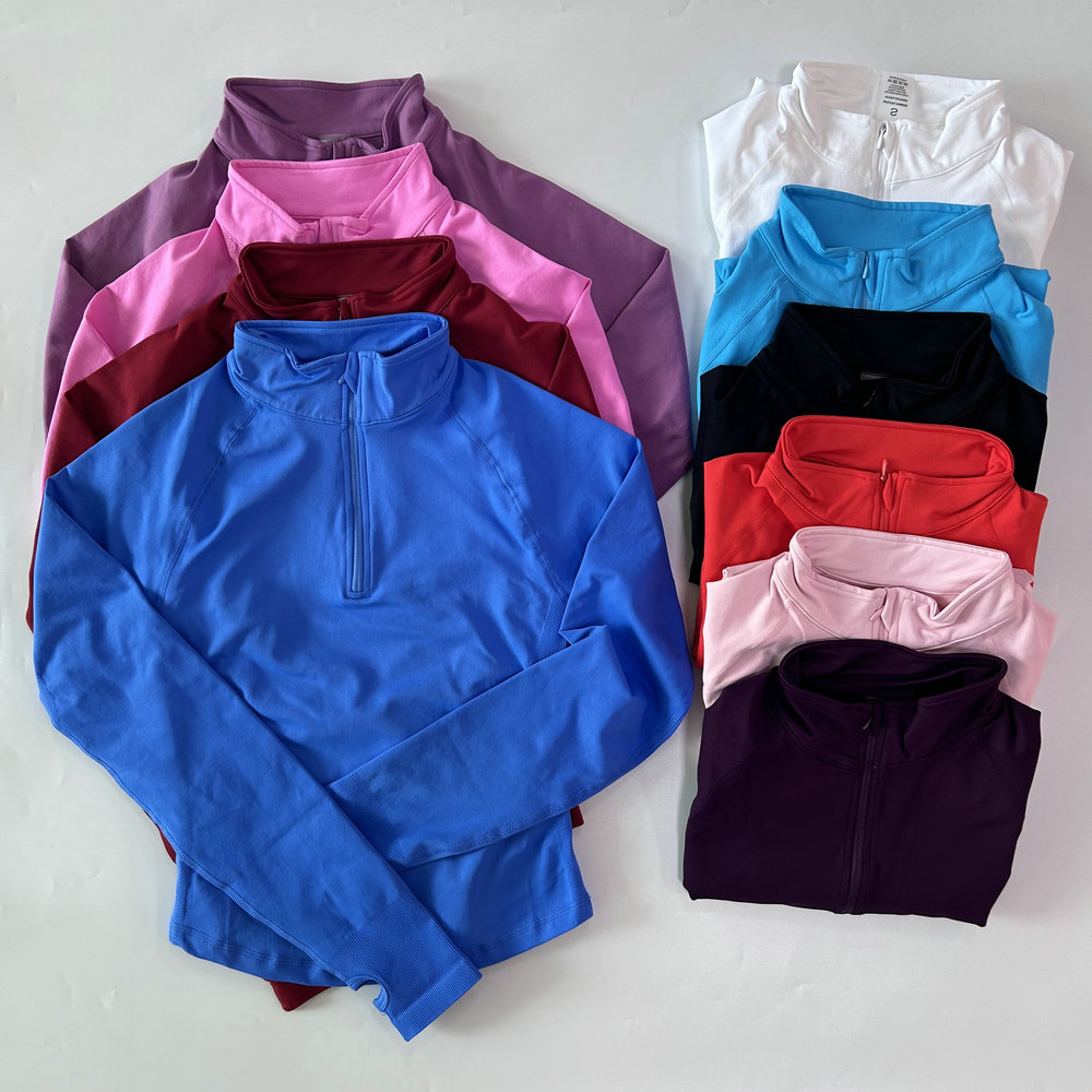 No Logo Yoga Jacket With Half  - Fitness & Nutrition Lab 评论和价格